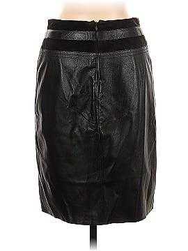 BCBGMAXAZRIA Leather Skirt (view 2)