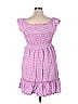 Terra & Sky 100% Cotton Purple Casual Dress Size 1X (Plus) - photo 2