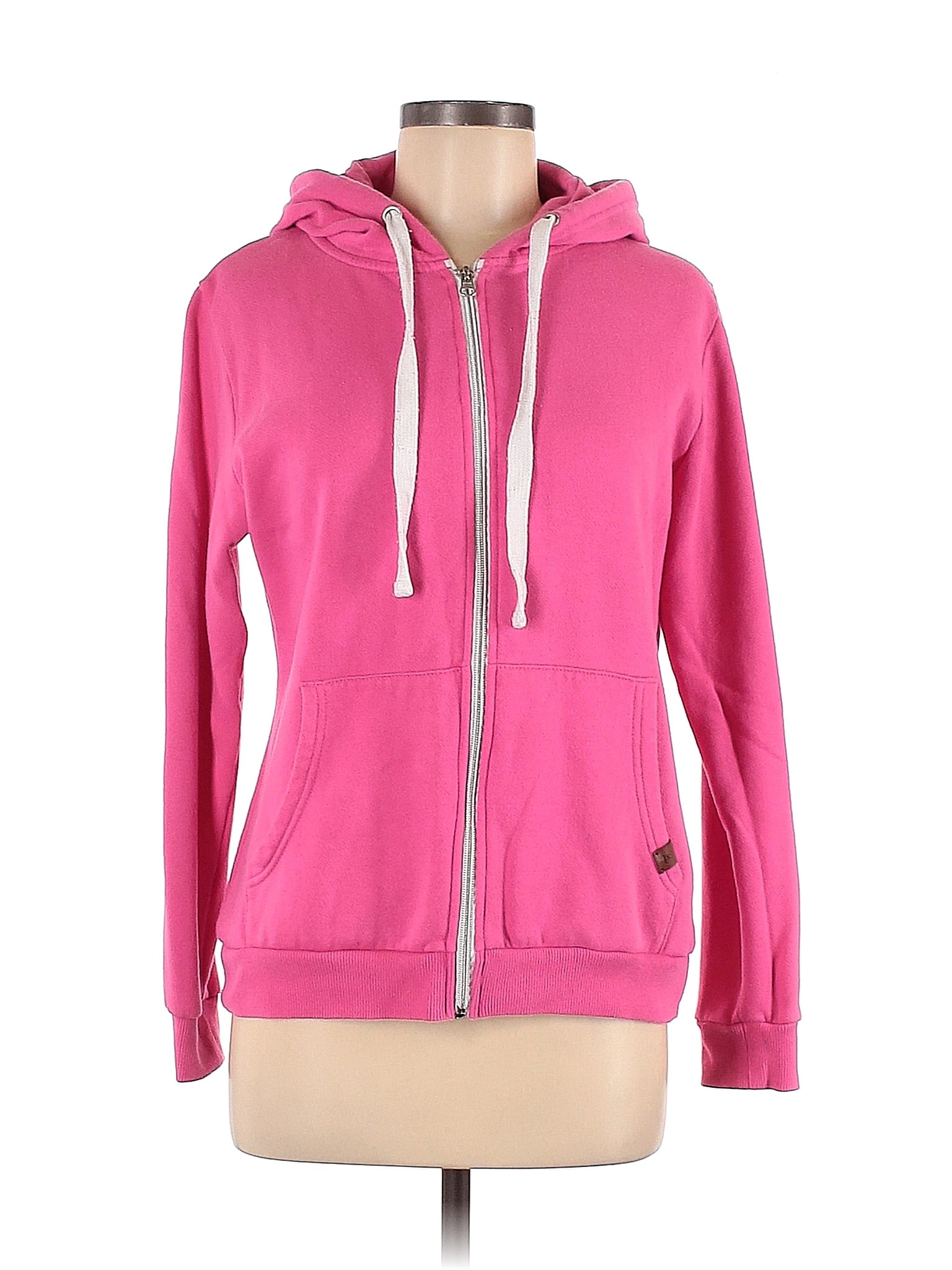 Doublju Pink Zip Up Hoodie Size M - 62% off | thredUP