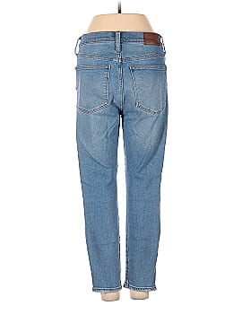 Madewell Petite 10" High-Rise Skinny Crop Jeans in Horne Wash (view 2)