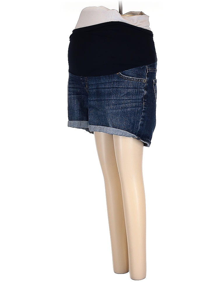 Liz Lange Maternity for Target Blue Denim Shorts Size S (Maternity) - photo 1