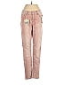 Indigo Rein Tortoise Acid Wash Print Batik Pink Jeans Size 5 - photo 1