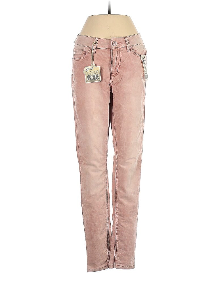 Indigo Rein Tortoise Acid Wash Print Batik Pink Jeans Size 5 - photo 1