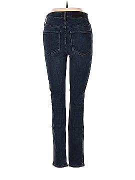 Madewell 10" High-Rise Skinny Jeans in Macalester Wash: Knee-Rip Edition (view 2)