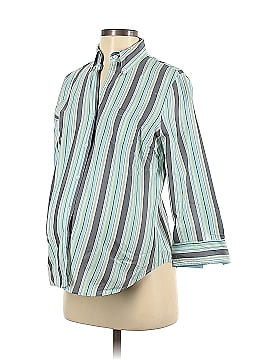 A Pea in the Pod Long Sleeve Button-Down Shirt (view 1)