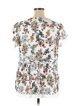 Suzanne Betro Short Sleeve Blouse (view 2)