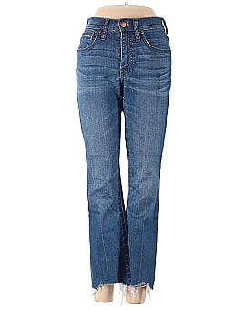 Madewell Cali Demi-Boot Jeans: Destructed-Hem Edition (view 1)