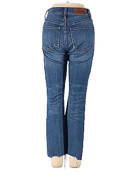 Madewell Cali Demi-Boot Jeans: Destructed-Hem Edition (view 2)