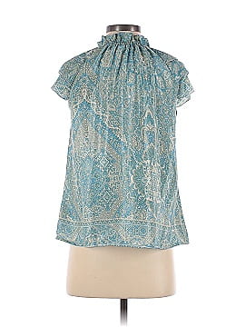 Perry Walker Collective Short Sleeve Silk Top (view 2)