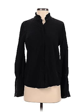 L'Agence Long Sleeve Silk Top (view 1)