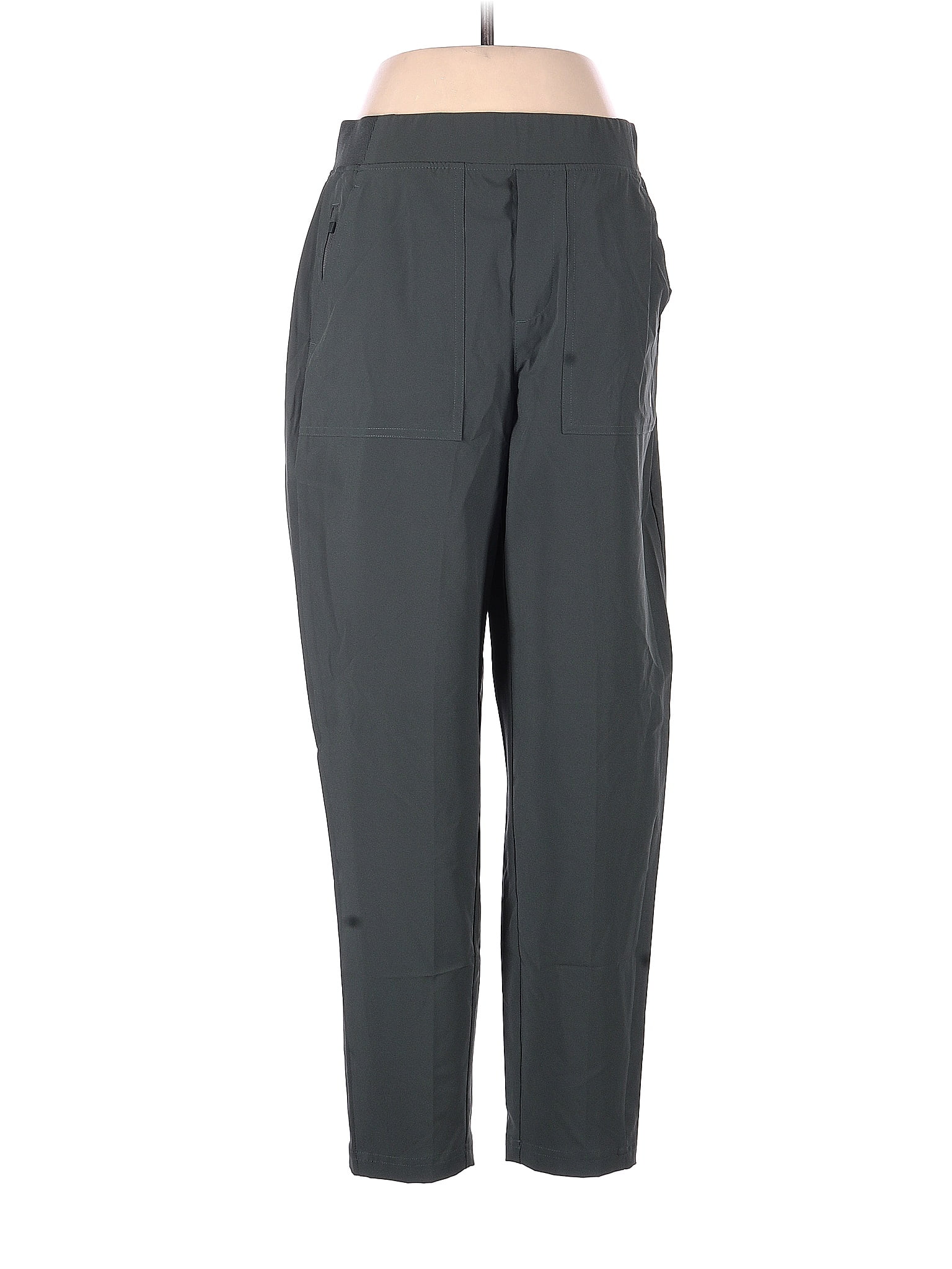 Apana Gray Active Pants Size M - 58% off