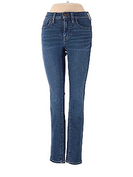 Madewell 9" Mid-Rise Skinny Jeans in Orland Wash: TENCEL&trade; Denim Edition (view 1)