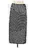 Notations Stripes Black Casual Skirt Size XL - photo 1
