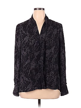 H By Halston Long Sleeve Blouse (view 1)