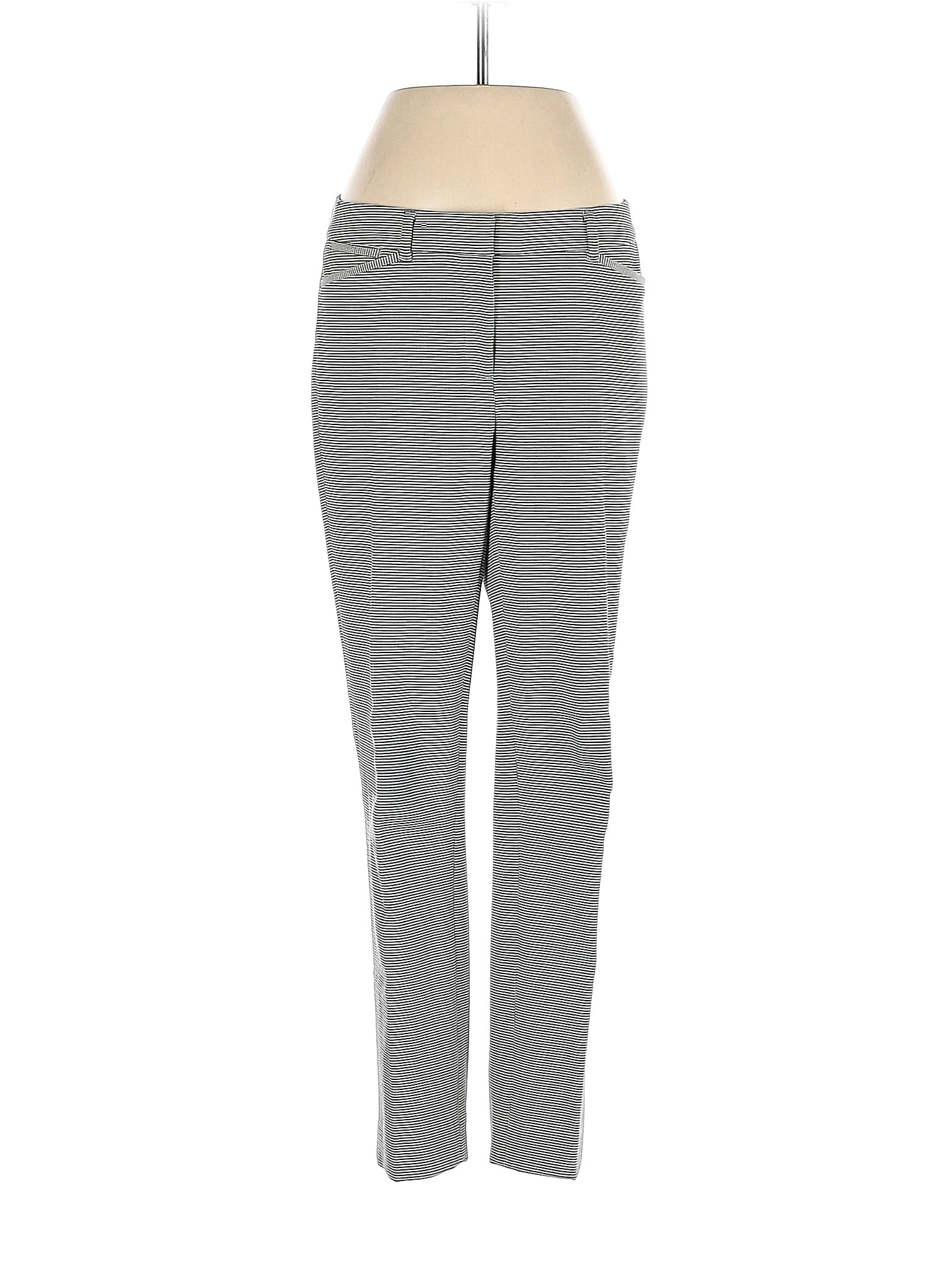 White House Black Market Houndstooth Jacquard Marled Solid Checkered