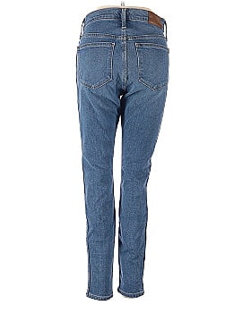 Madewell Petite 10" High-Rise Skinny Jeans in Dewitt Wash: Button-Front TENCEL&trade; Denim Edition (view 2)