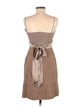 Brunello Cucinelli suede leather skirt (view 2)