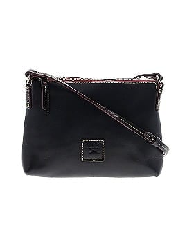 Dooney & Bourke 100% Leather Black Leather Crossbody Bag One Size - 67% off