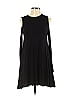 Elan Solid Black Casual Dress Size XS - photo 1