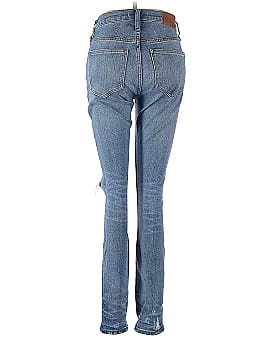 Madewell 9" High-Rise Skinny Jeans: Destructed-Hem Edition (view 2)