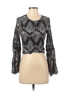 Kendall & Kylie Long Sleeve Blouse (view 1)