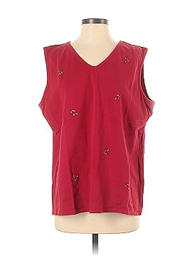 Villager Sport by Liz Claiborne Sleeveless T-Shirt (view 1)