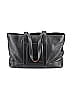 Coach 100% Leather Solid Black Leather Tote One Size - photo 1