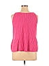 525 America 100% Cotton Color Block Solid Pink Pullover Sweater Size XL - photo 2