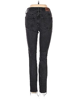 Madewell 9" Mid-Rise Skinny Jeans in Black Sea (view 2)