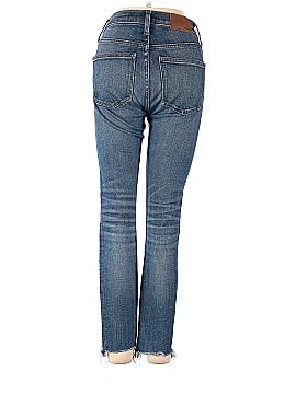 Madewell 9" High-Rise Skinny Crop Jeans: Destructed-Hem Edition (view 2)