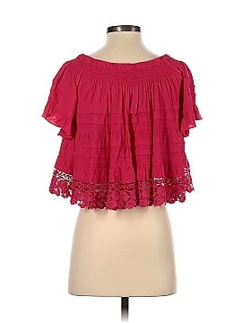 1st Sight Short Sleeve Blouse (view 2)