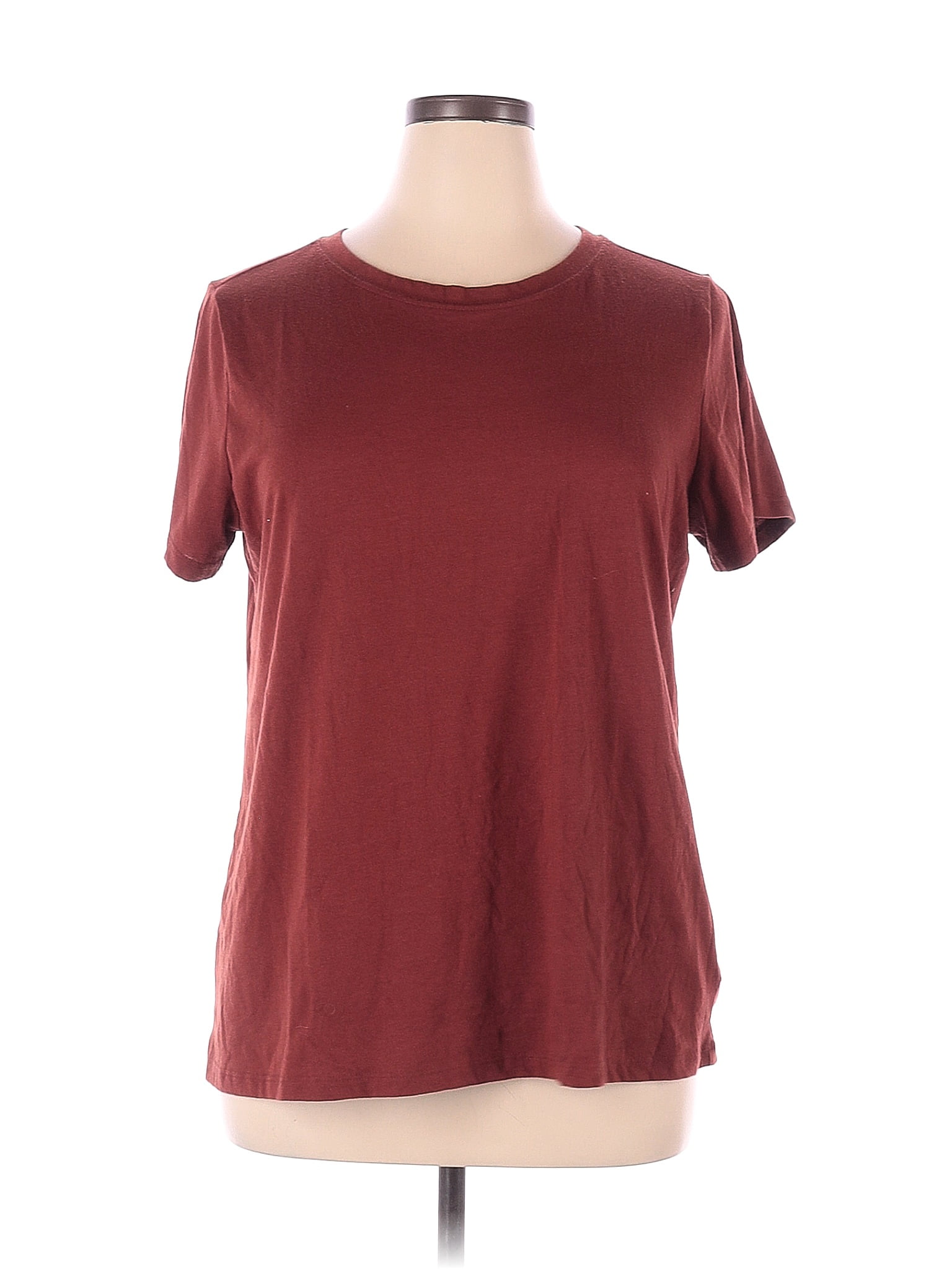 Torrid Brown Short Sleeve T-Shirt Size 1X Plus (1) (Plus) - 54% off ...