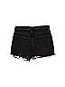 Topshop 100% Cotton Black Denim Shorts Size 8 - photo 2