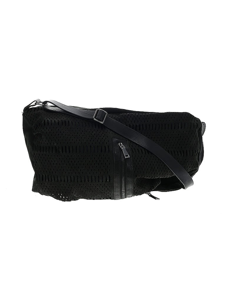 IXOS Black Leather Crossbody Bag One Size - photo 1