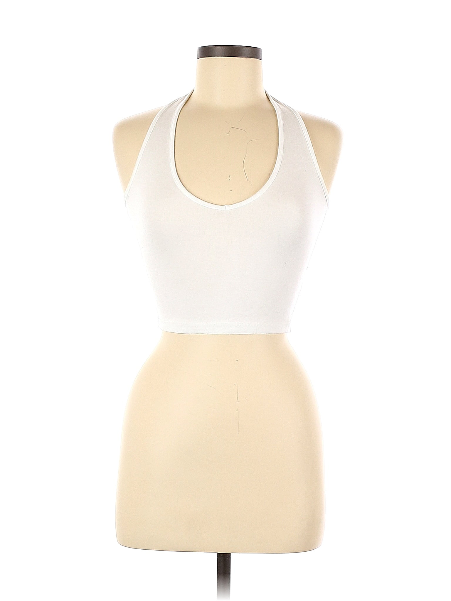 Brandy Melville, Tops, Brandy Melville White Halter Top