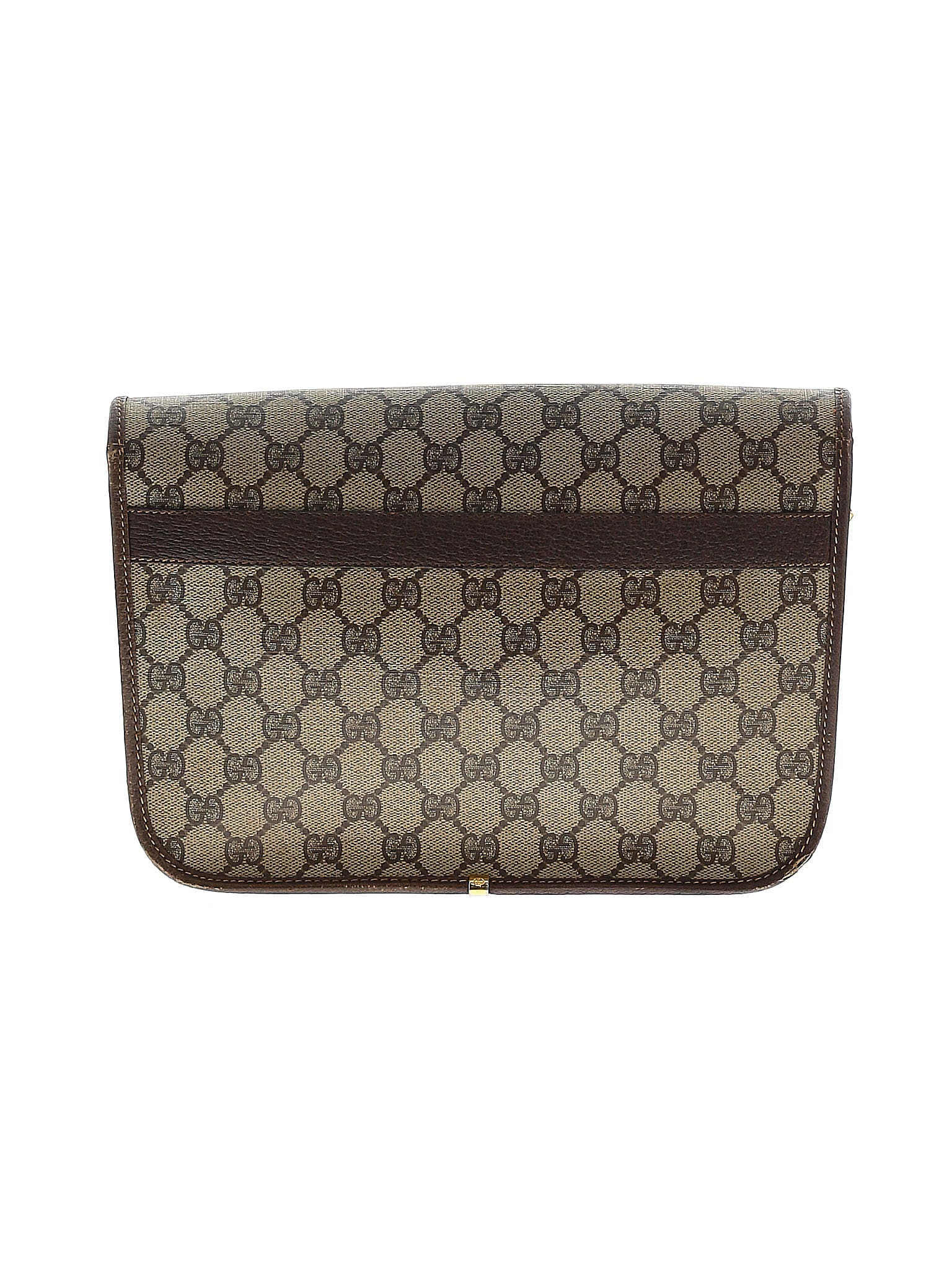 Gucci Ophidia Toiletry Pouch GG Coated Canvas Large Brown