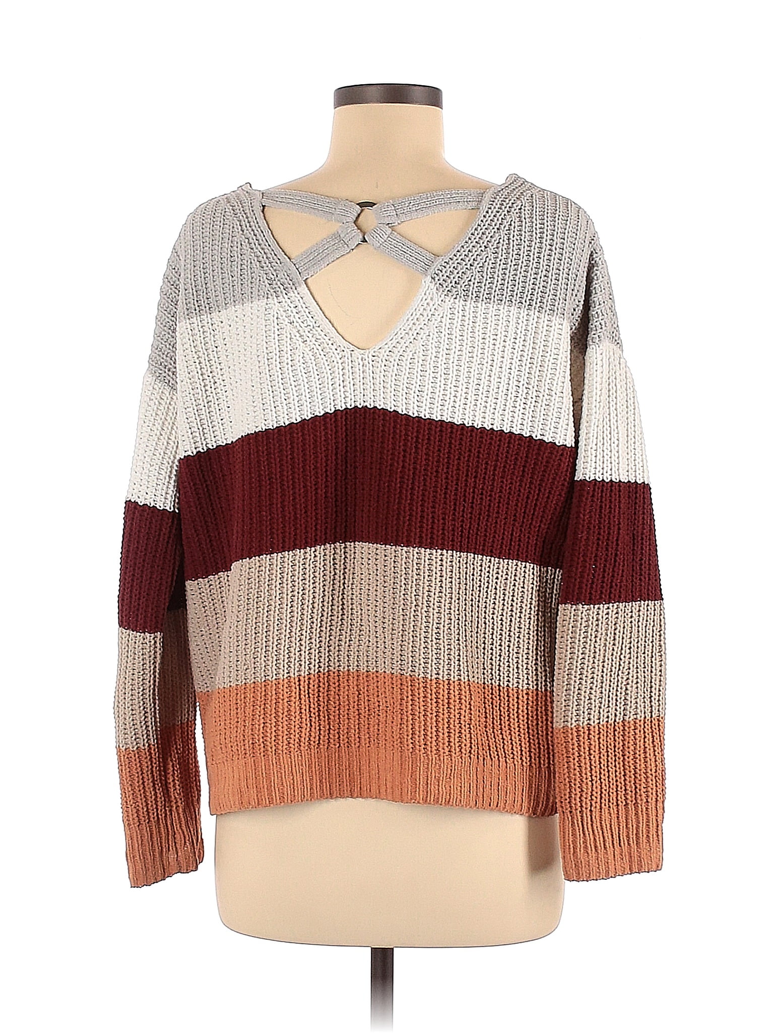 Love By Design Gray Pullover Sweater Size M - 71% off | thredUP