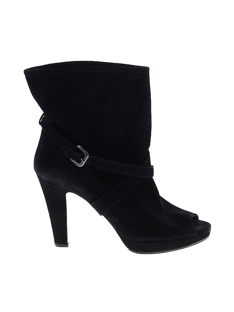 Prada 100% Suede Black Ankle Boots Size 41 (EU) - photo 1