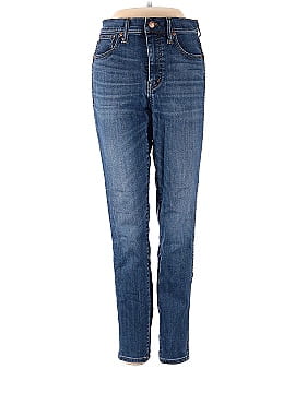 Madewell 10" High-Rise Skinny Jeans in Danny Wash: TENCEL&trade; Denim Edition (view 1)