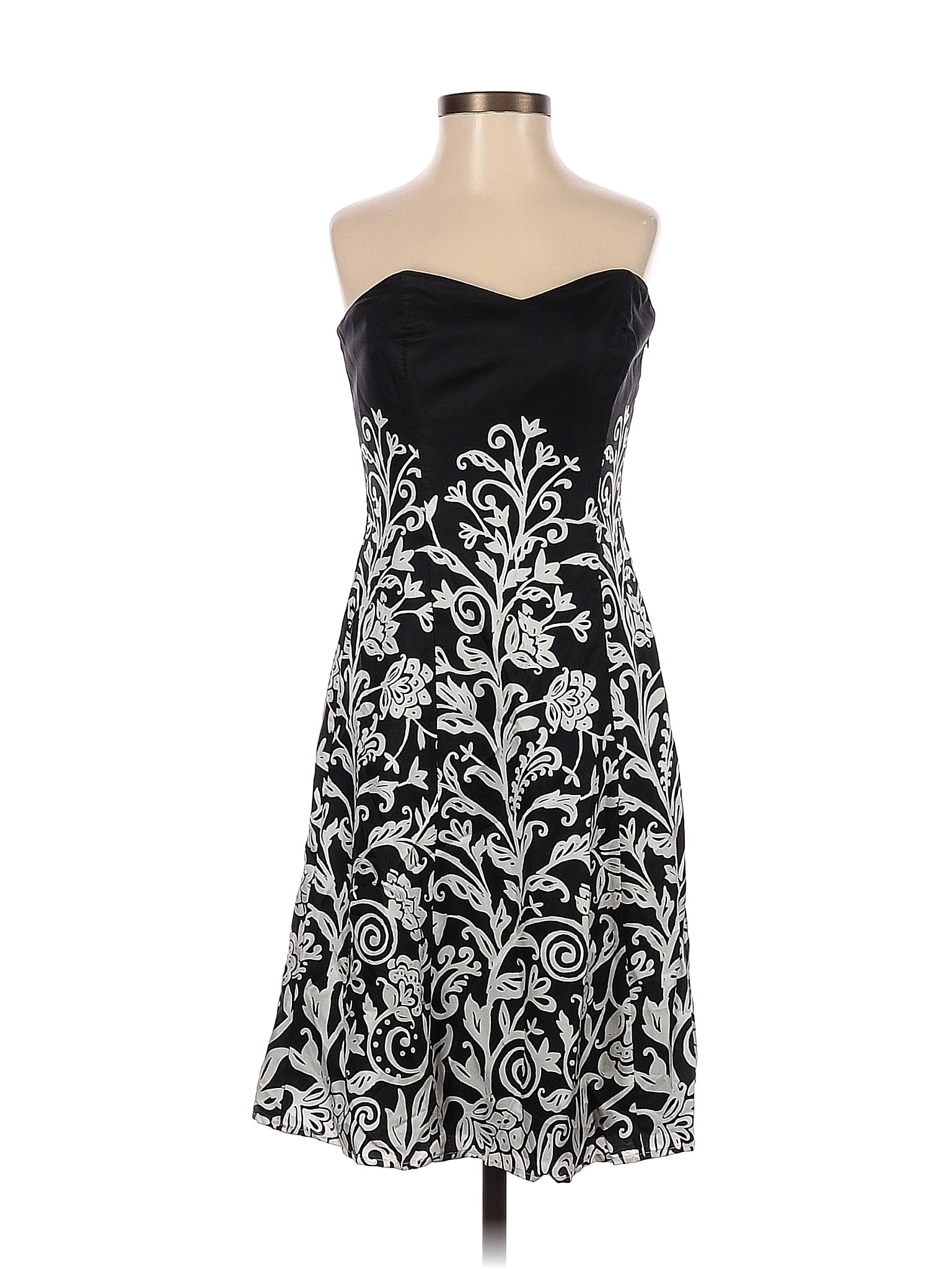 white black bow dress Emani With Black V-neck Maxi Dress Size:LP Spaghetti Strap Prom Dresses