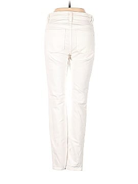 Madewell 9" Mid-Rise Skinny Jeans in Pure White (view 2)