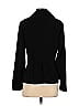 Spiegel 100% Polyester Black Blue Blazer Size 4 - photo 2