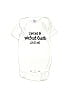 Laughing Giraffe 100% Polyester Graphic White Short Sleeve Onesie Size 3-6 mo - photo 1