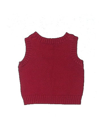 Cherokee Burgundy Sweater Vest Size 0-3 mo - 27% off