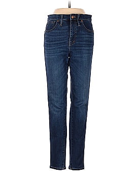 Madewell 10" High-Rise Skinny Jeans in Danny Wash: TENCEL&trade; Denim Edition (view 1)