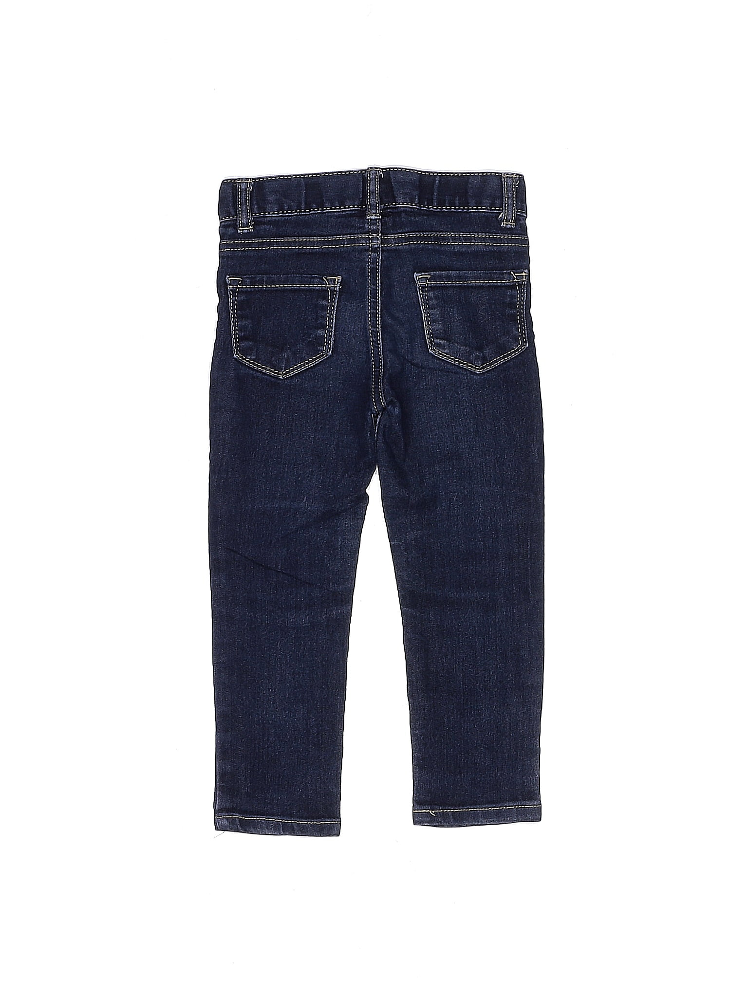 Cat & Jack Solid Blue Jeans Size 3T 43 off thredUP