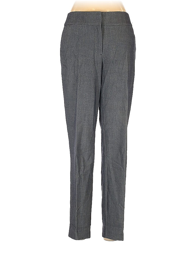 Ann Taylor LOFT Solid Gray Dress Pants Size 6 - 75% off | thredUP