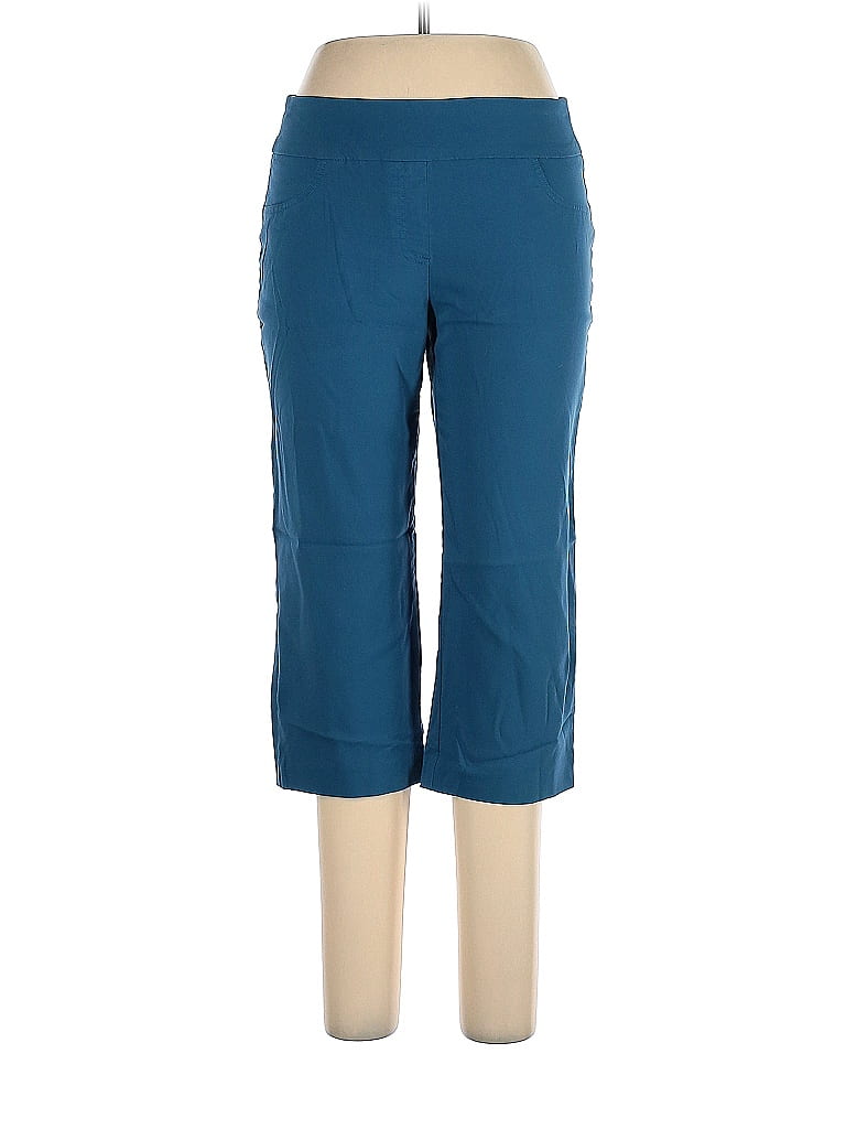 Ruby Rd. Blue Casual Pants Size 10 - photo 1