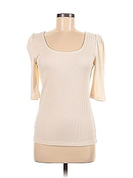 Ann Taylor LOFT Ribbed Square Neck Top (view 1)