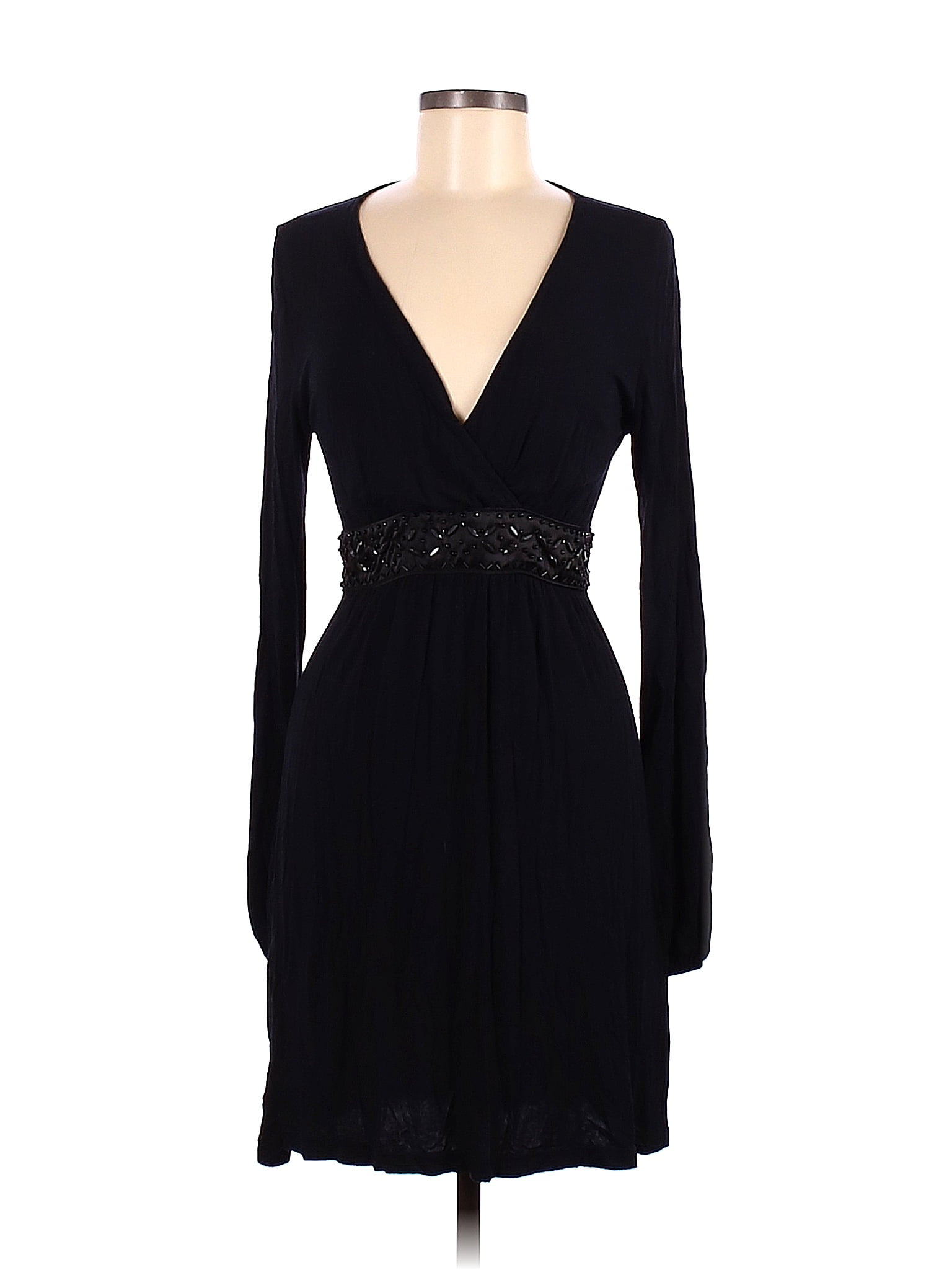 White House Black Market Solid Black Cocktail Dress Size S - 84% off ...
